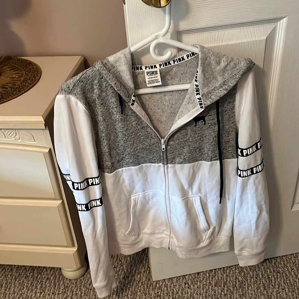 Pink women’s Victoria’s Secret sweatshirt, size small